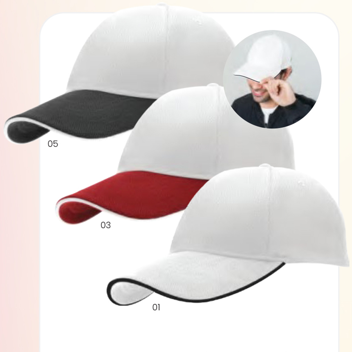 Promotional Caps with logo