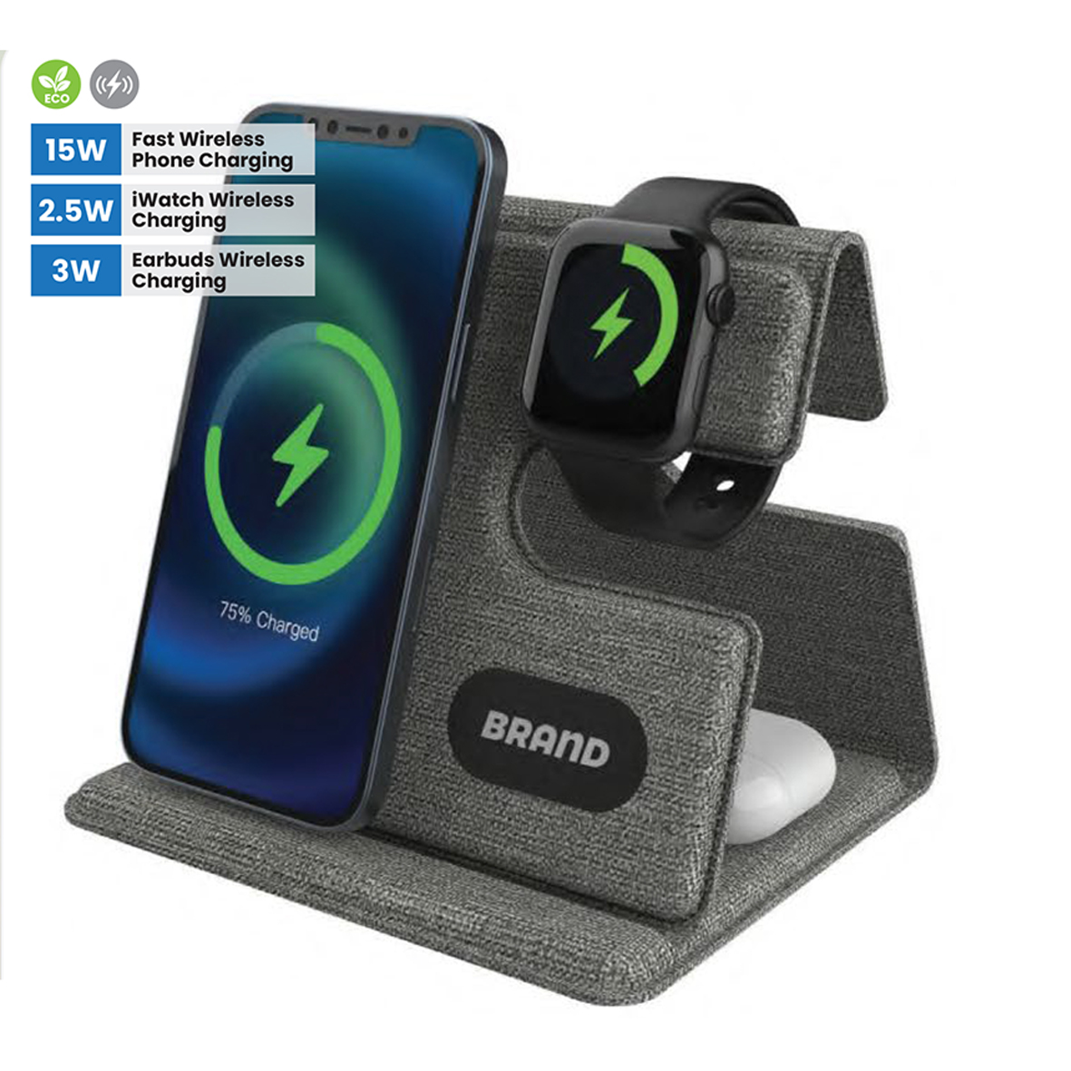 3-in-1 Wireless charging station