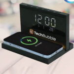 Wireless Charger with Clock and LED