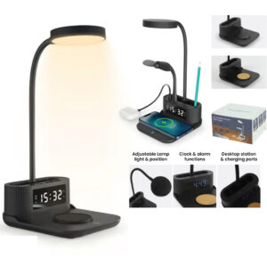 Desk Lamp with Wireless Charger