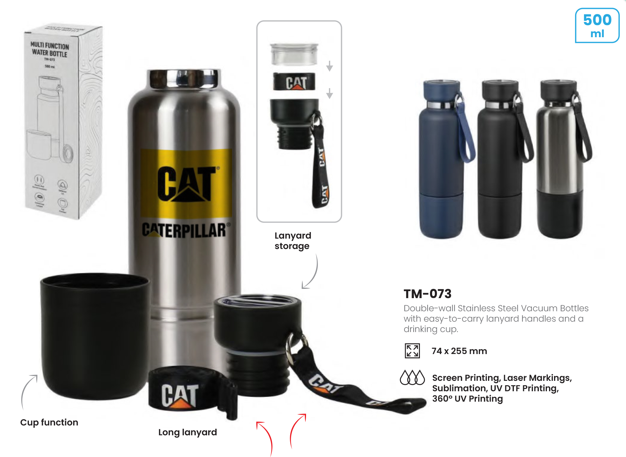 Stainless Steel Travel Bottles - Image 3