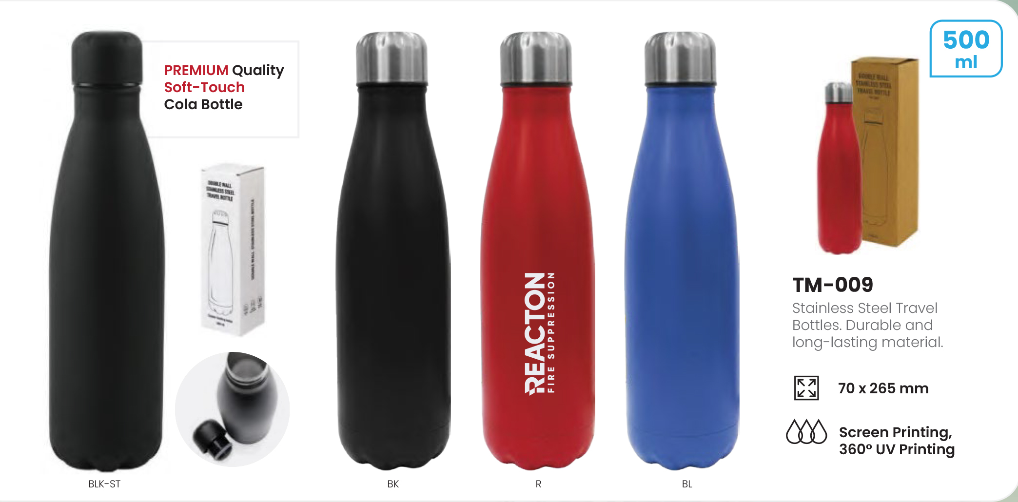 Stainless Steel Travel Bottles - Image 6
