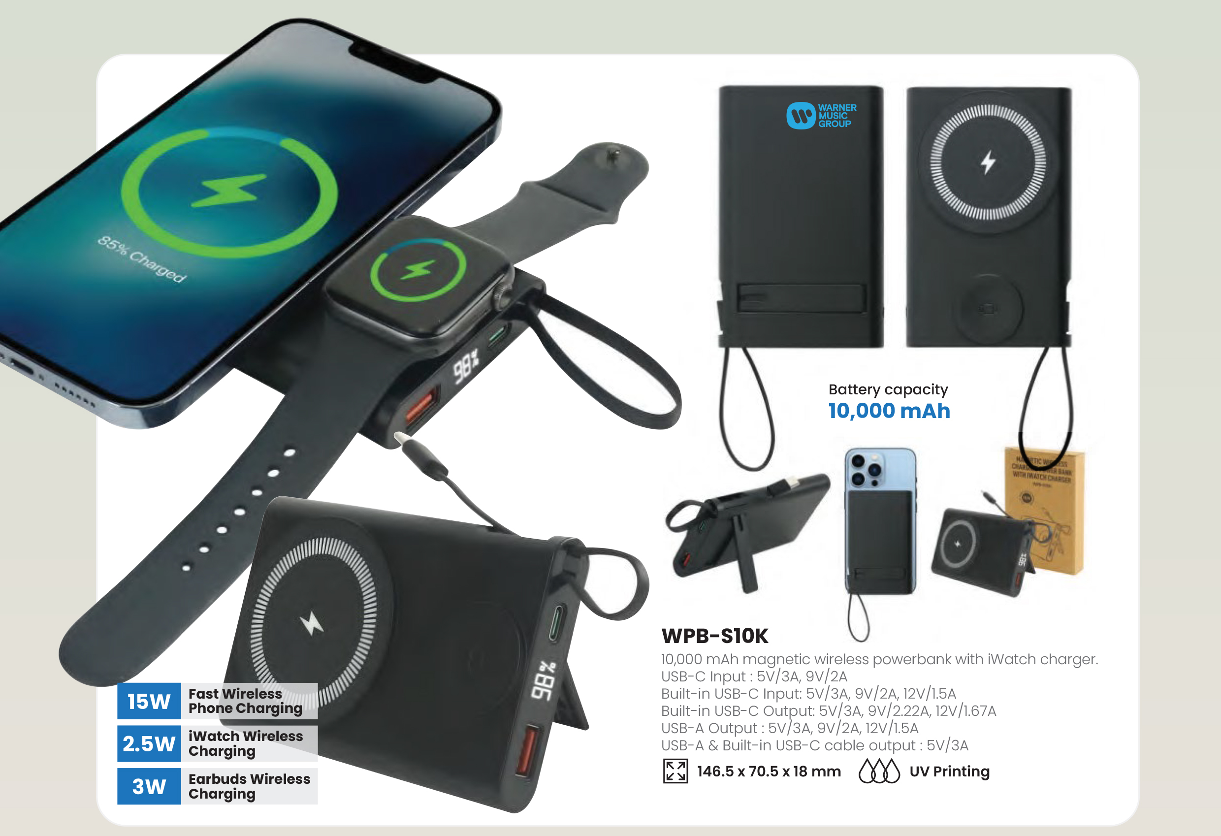 3-in-1 Wireless charging station - Image 2