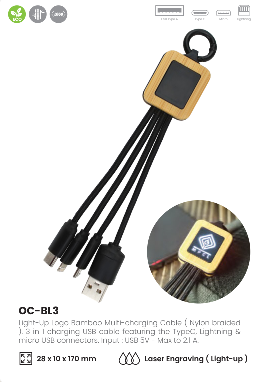 3-in-1 wire charger - Image 2