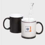 Matte Black Color changing mug